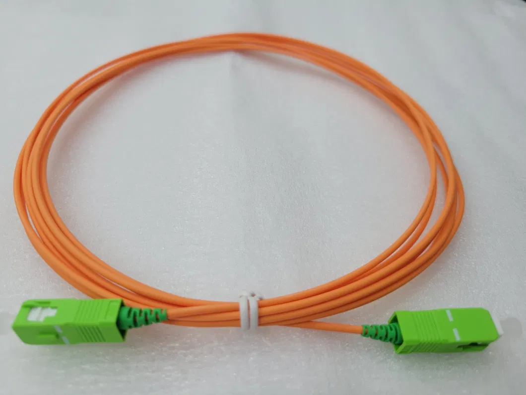 Sm Duplex Optic Cable FC Sc St LC Mu MTRJ MPO E2000 PC Fiber Optic Patchcord