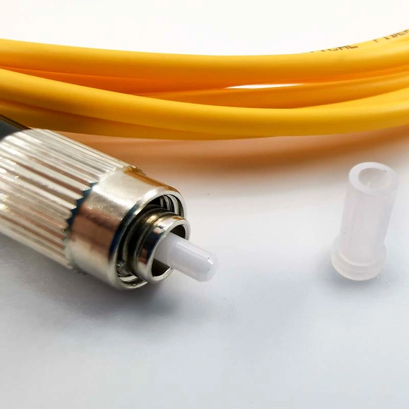 G657A1 LSZH Singlemode FC Upc Fiber Optic Patchcord Yellow