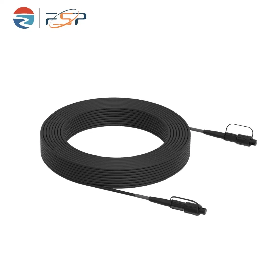 Pre Connectorized Drop Cable Optic Fiber Patchcords