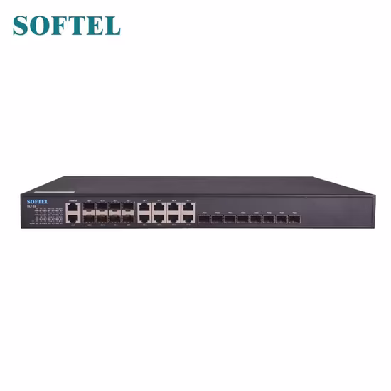 Équipement à fibre optique Softel 8 ports Pon Gpon Epon Olt